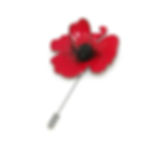 Broșă | mărțișor floare din cupru emailat 03