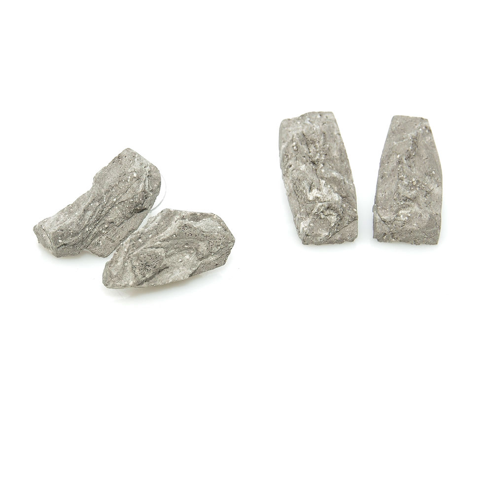 Cercei din ceramică texturată