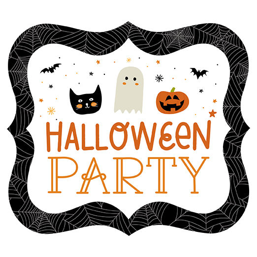 Thumbnail: HALLOWEEN PARTY FRAMES & TAGS