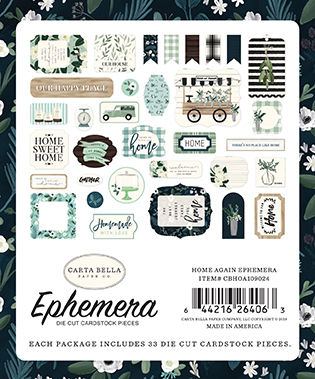 Thumbnail: HOME AGAIN EPHEMERA