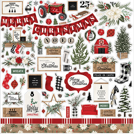 Thumbnail: FARMHOUSE CHRISTMAS COLLECTION KIT