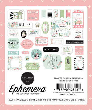 Thumbnail: FLOWER GARDEN EPHEMERA