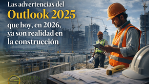 Outlook 2025 de la construcción: las advertencias que en 2026 ya son realidad