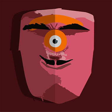 mascarojo 37. In its thirty-seventh incarnation, the mascarojo has learned to balance viral popularity with artistic integrity. This figure embodies the rare achievement of maintaining underground credibility while achieving mainstream recognition. The eye watches with the wisdom of experience, understanding that true influence comes not from chasing trends but from staying true to original vision. Digital textures accumulate like testimonials from satisfied seekers, each layer adding to the work's growing mythology. creation as breathing / I love art more than life!