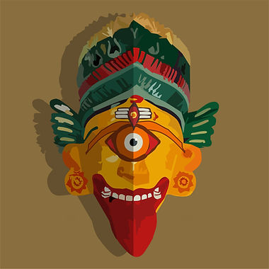 mascarojo 44 The forty-fourth mascarojo stands near the threshold of completion, embodying the complex emotions that accompany any significant artistic journey's end. This figure represents both culmination and anticipation, carrying the satisfaction of work accomplished while sensing new territories waiting to be explored. The eye watches with the mixed feelings of conclusion and beginning, understanding that every ending is also a doorway to unforeseen possibilities. creation as breathing / I love art more than life!