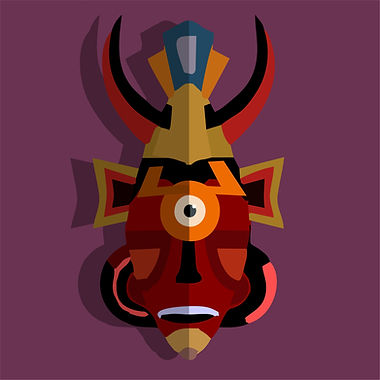mascarojo 16. The seventeenth mascrojo (note the subtle transformation in naming) represents evolution in action—how art adapts and mutates in response to its environment. This variant maintains the essential DNA of vision while allowing for unexpected mutations in form and meaning. The eye remains constant yet changed, like a genetic memory that carries forward while adapting to new contexts. A reminder that creativity itself is a living process, breathing and evolving with each iteration. creation as breathing / I love art more than life!