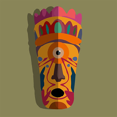 mascarojo 9. The ninth mascarojo presents itself as a guardian of forgotten knowledge, where the oversized eye serves as both archive and weapon. This digital shaman navigates the liminal spaces between analog memory and artificial intelligence, creating new mythologies from the fragments of the old. The mask doesn't conceal—it reveals, amplifying the inner landscape until it becomes visible to all. A witness to transformation, a keeper of secrets that burn softly in the digital realm. creation as breathing / I love art more than life!