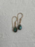 Dainty Faceted Labradorite Gemstone Earrings on 14k Gold Filled Sparkle Wire, Labradorite Earrings, Dainty Earrings