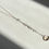 Thumbnail: elegant gemstone necklace, delicate silver necklace, silver necklace for layering, silver drop necklace, gold drop necklace