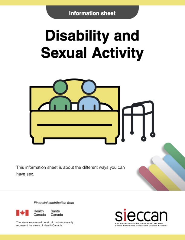 Disability and Sexual Activity Info Sheet