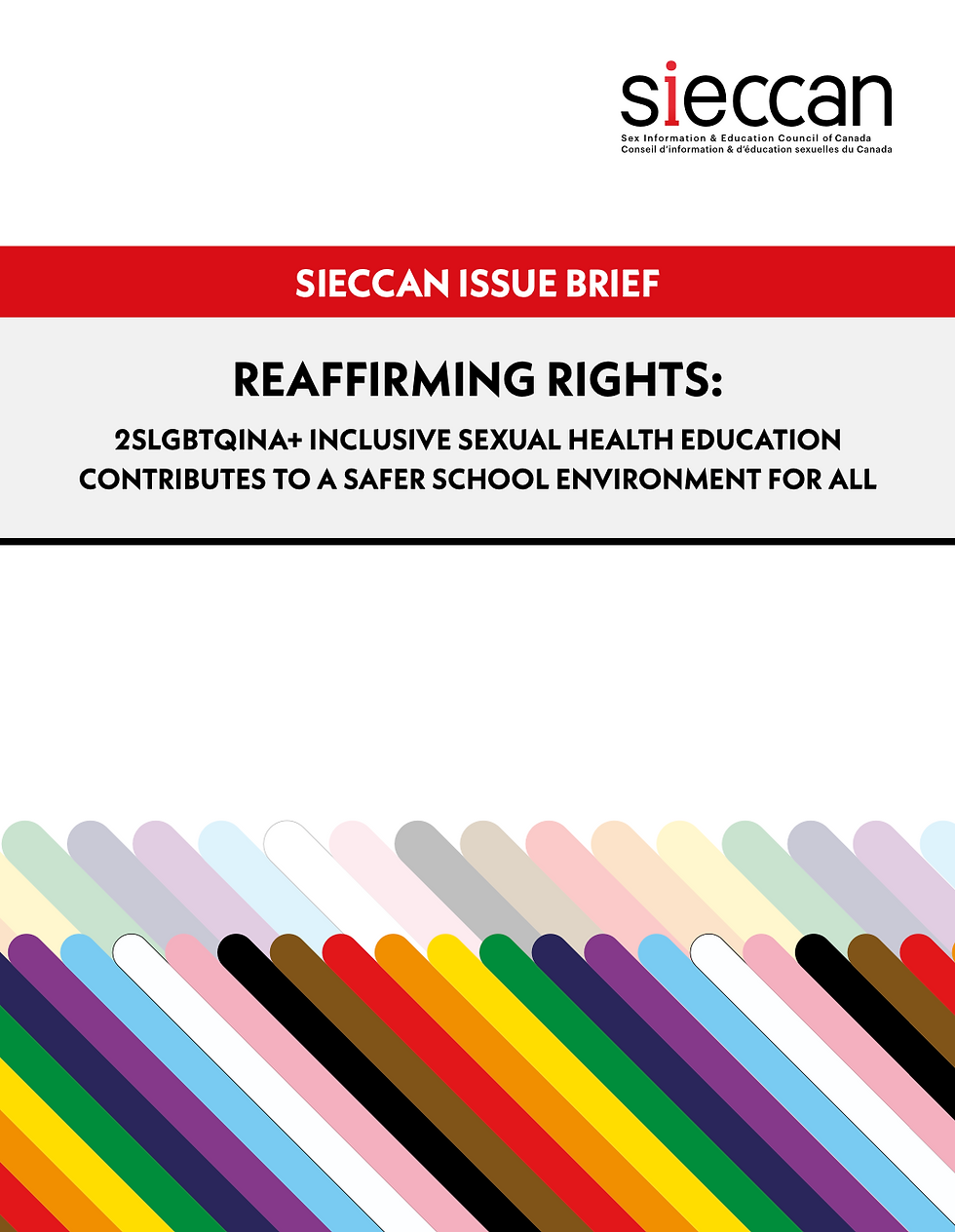 2SLGBTQINA+ Inclusive Sexual Health Education: SIECCAN Issue Brief