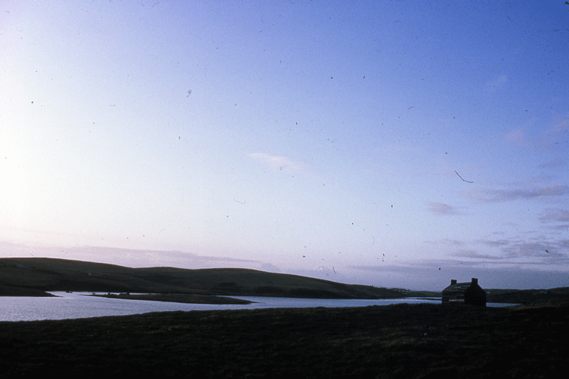 The Croft Cosy Project, Roxane Permar and Wilma Johnson, photograph, Shetland 1994