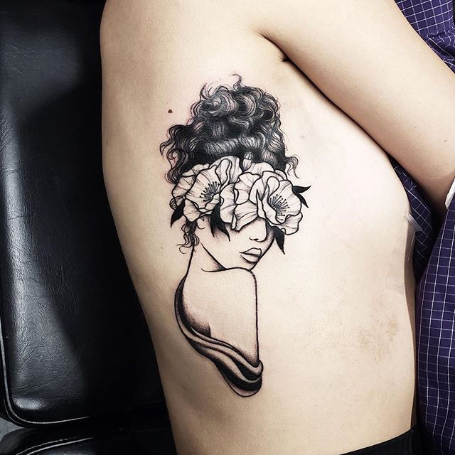 Blindfold of beauty🌸_