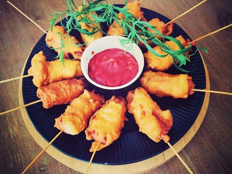 Corn dogs