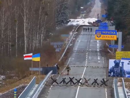 Чому Україна встановила БЧБ прапор на кордоні?