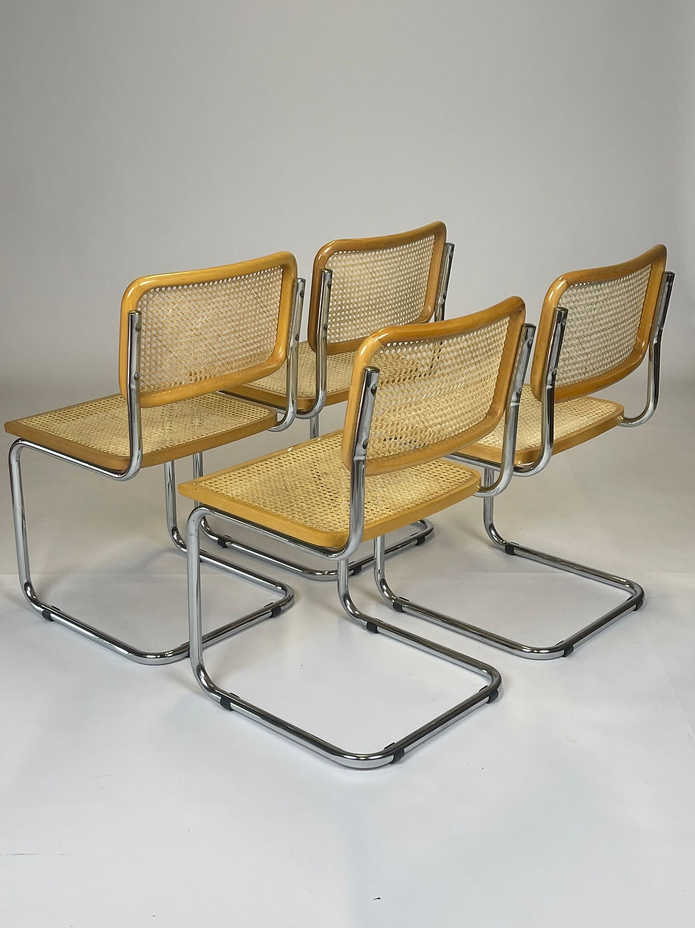Miniature : Lot de 4 chaises Marcel Breuer modèle B32 (8)