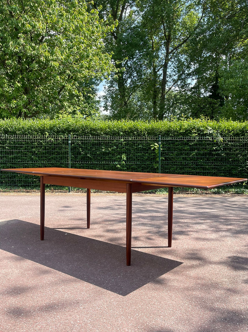 Miniature : Table scandinave en teck 60'