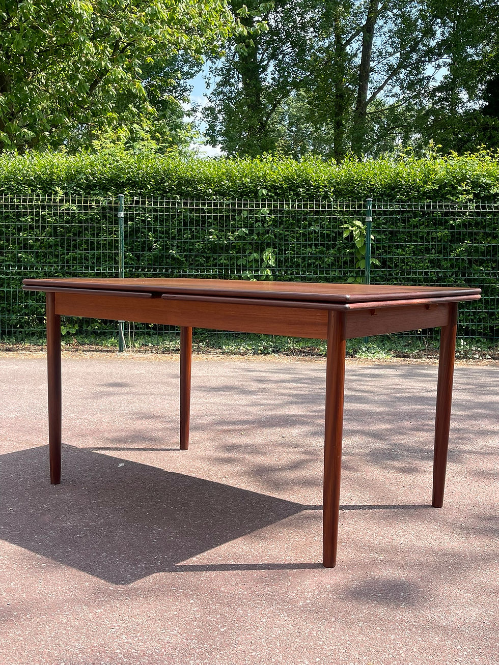 Miniature : Table scandinave en teck 60'