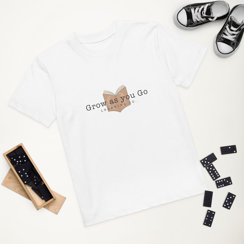 Thumbnail: Kids Organic Cotton Mini Grow as you Go T-Shirt
