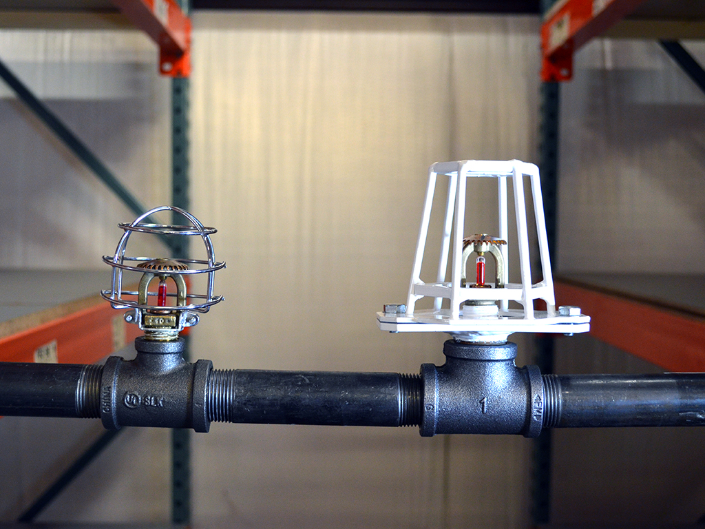 Inline Fire Sprinkler Head Guard