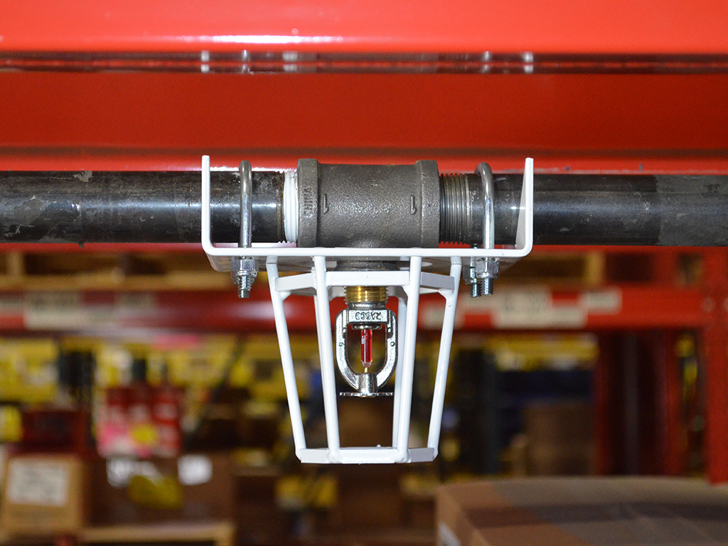 Inline Fire Sprinkler Head Guard