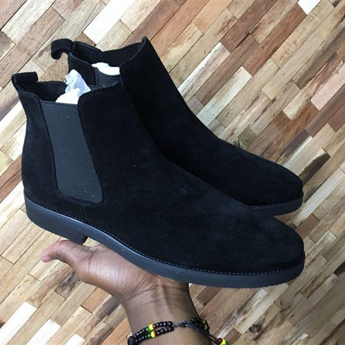 Seude chelsea boots