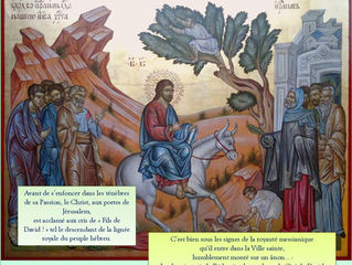 Dimanche des Rameaux et de la Passion