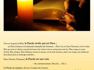 Dimanche de la Parole de DIEU