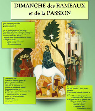Dimanche des Rameaux et de la Passion