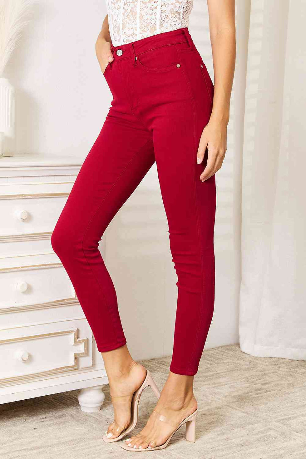 Miniatura: Jenna High Waist Skinny Jeans-