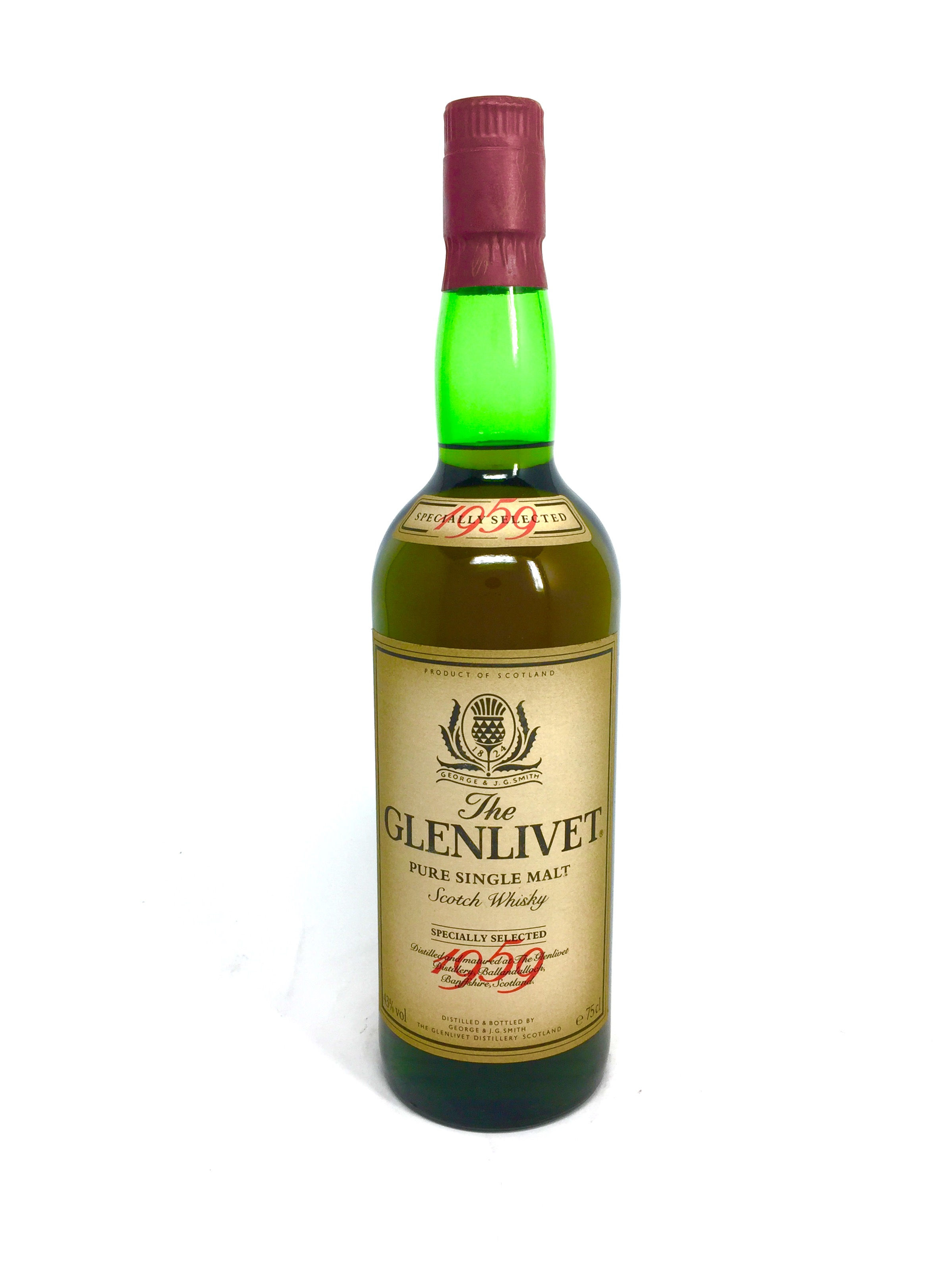 Glenlivet Specially Selected 1959