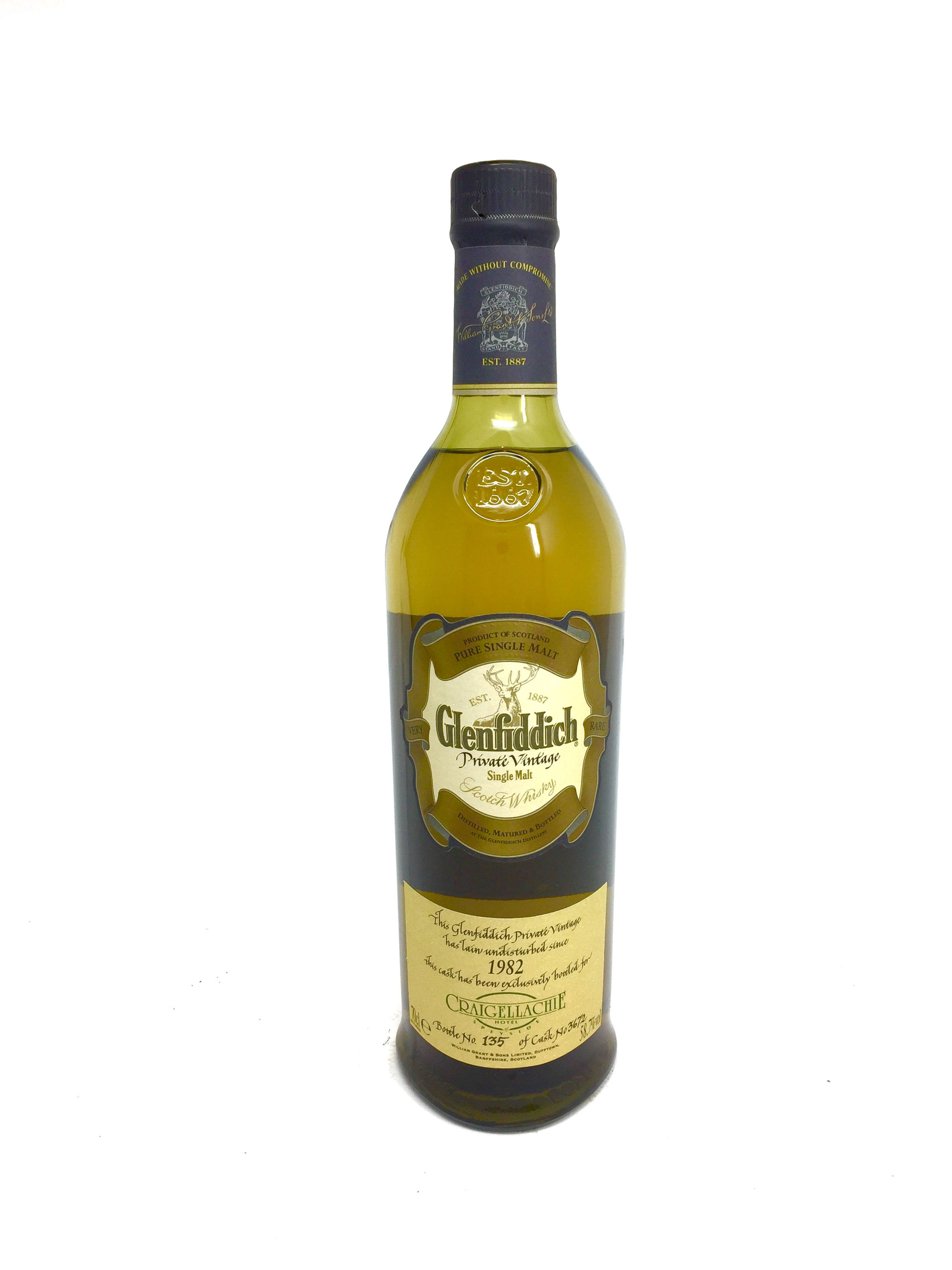 Glenfiddich Private Vintage "Craigellachie Hotel" 1982