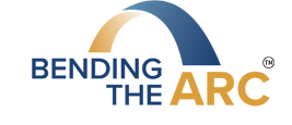 Bending the Arc Logo in Gold