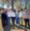 BTA student group with placard