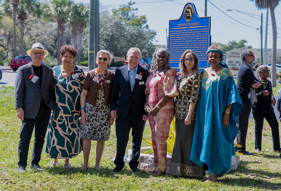 Historical Marker Unveiling Honors Victims of Racial Violence