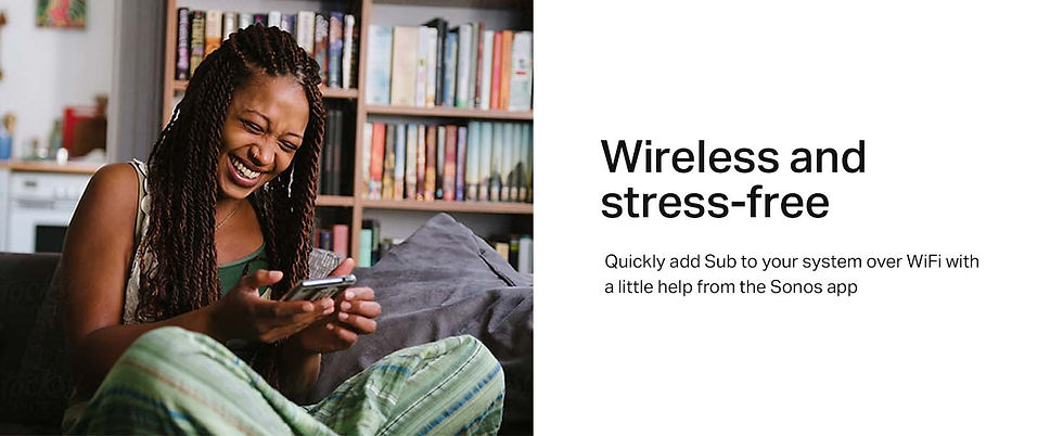 Thumbnail: Sonos Sub - Wireless Subwoofer