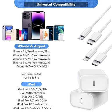 Thumbnail: Long Apple iPhone Fast Charger