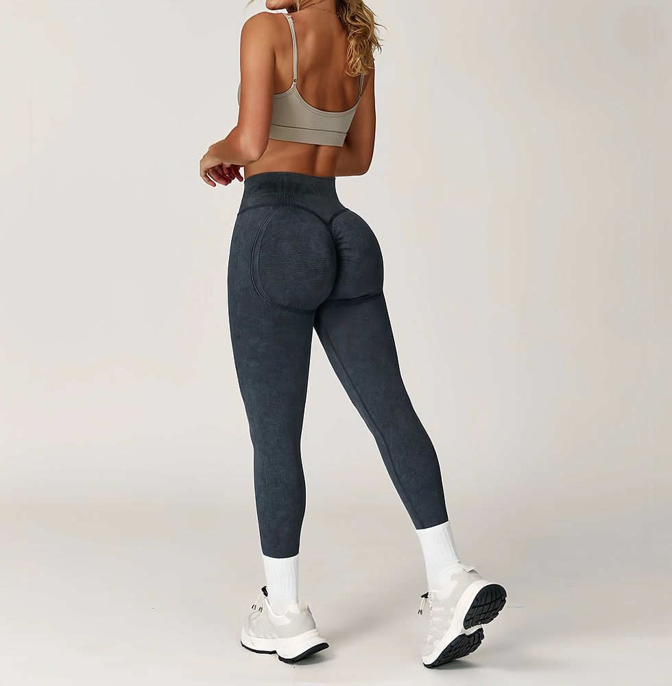 Thumbnail: Denim Wash Leggings