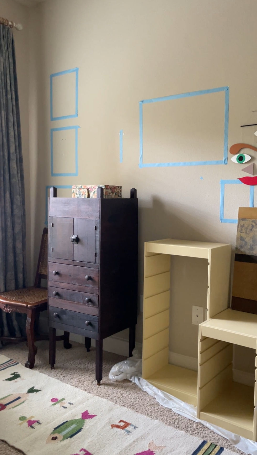 mixing styles with antiques and ikea diy