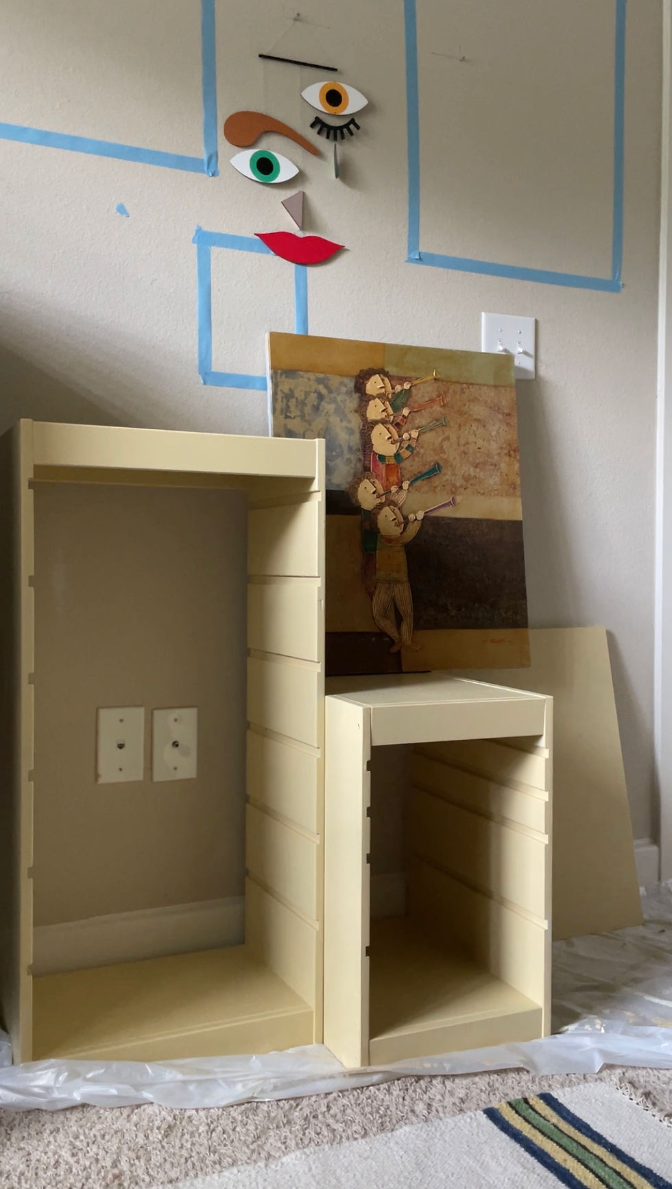 painting ikea furniture with Farrow and Ball