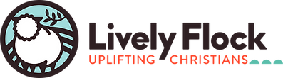 Logo and mark Lively Flock Uplifting Christians