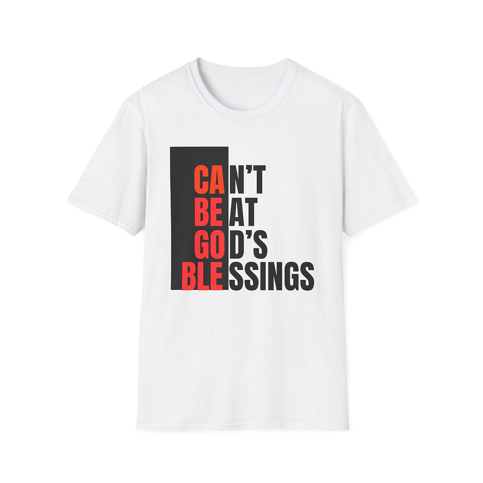 Thumbnail: Can’t Beat God’s Blessings red 