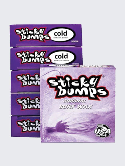 STICKY BUMPS COLD WATER SURF WAX (3 Pack)