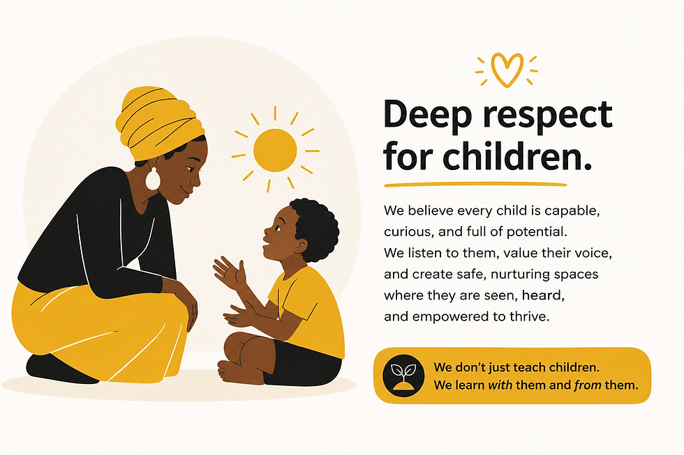 Deep respect for children