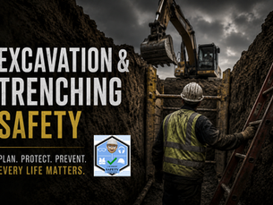 Week 2 — Excavation & Trenching Safety: Why a Five-Foot Trench Is a Mass-Casualty Risk