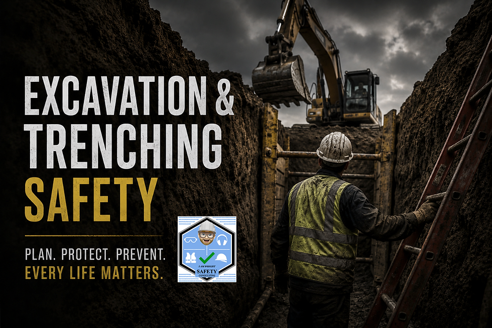 Week 2 — Excavation & Trenching Safety: Why a Five-Foot Trench Is a Mass-Casualty Risk