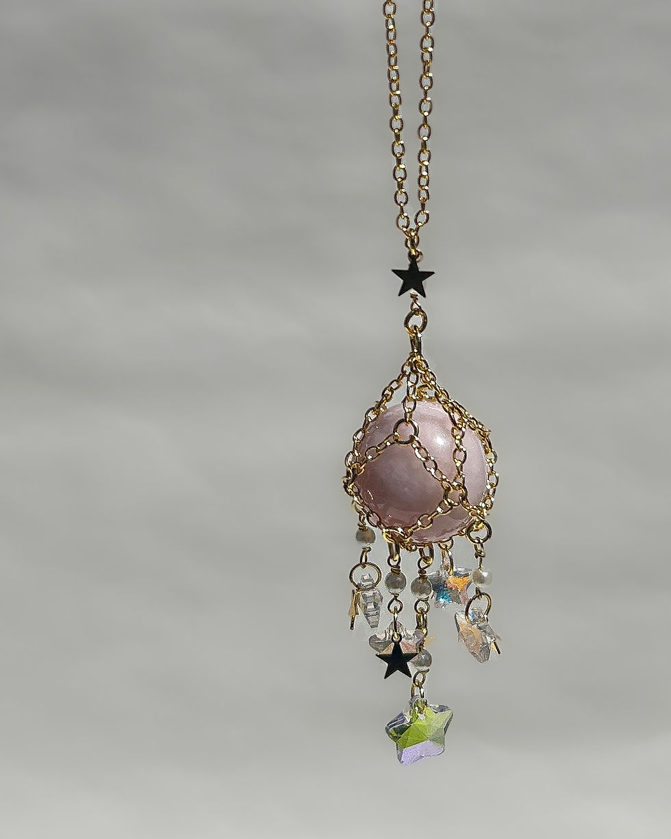 Thumbnail: Rose Quartz Hanging Charm