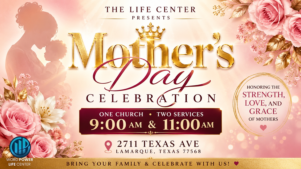 Mother's Day Celebration | Honoring Our Mothers