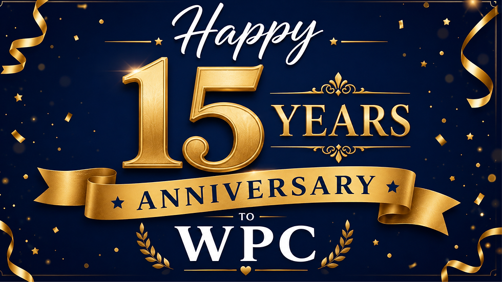 Happy 15 Years WPC