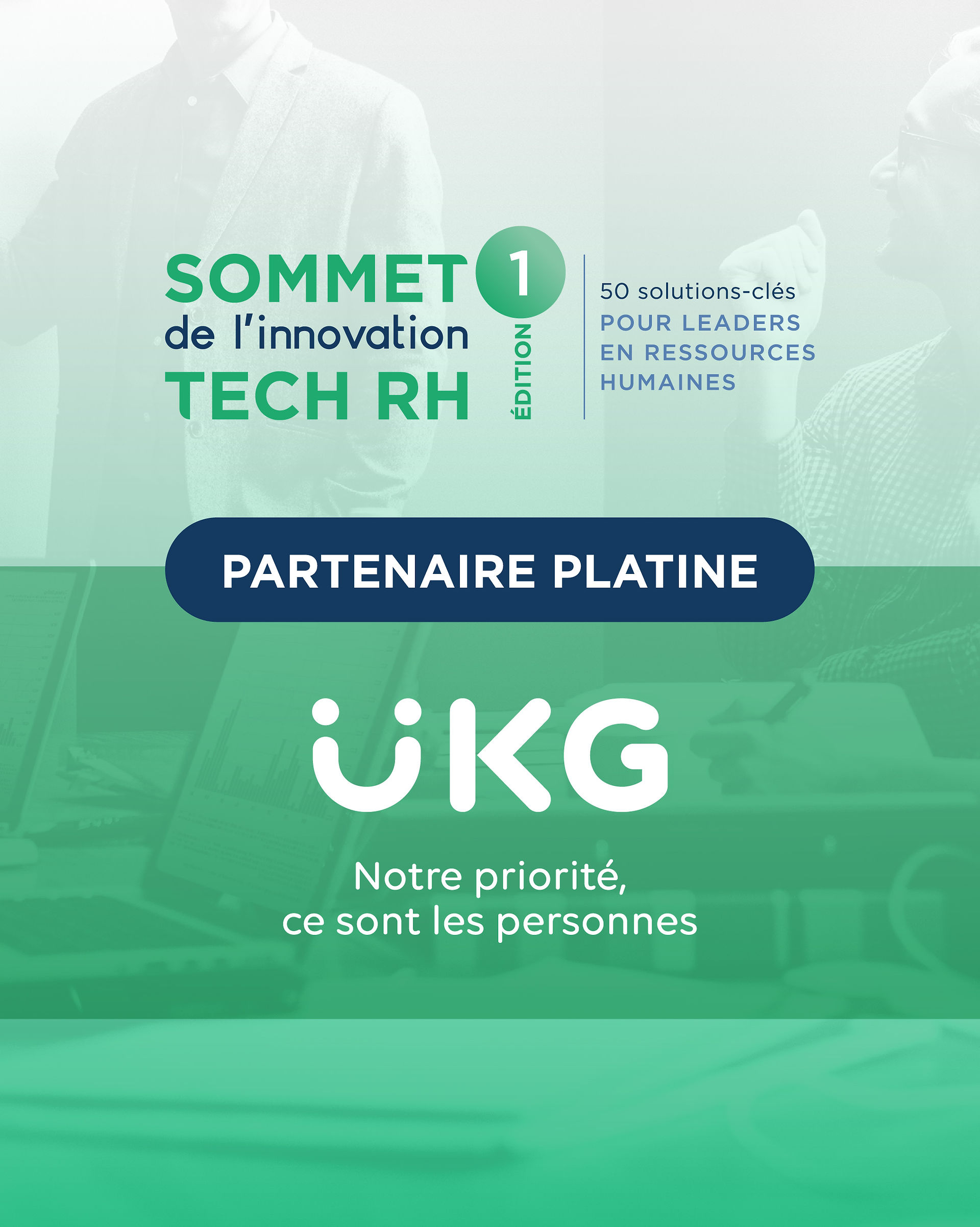 UKG Platinum Sponsor Montreal HR TECH Innovation Summit 2025
